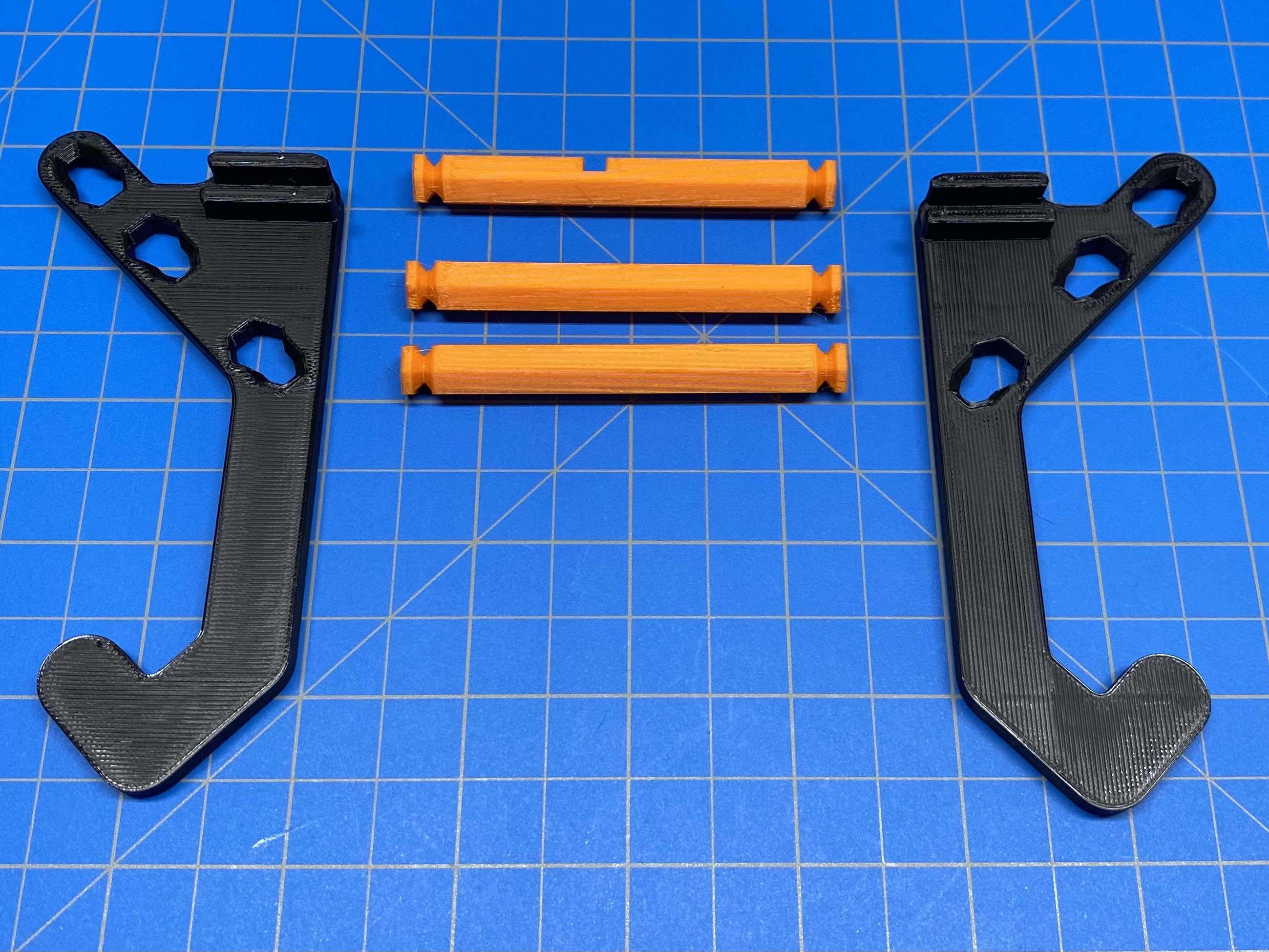 3D Printed Concept 2 Rower Phone Mount
